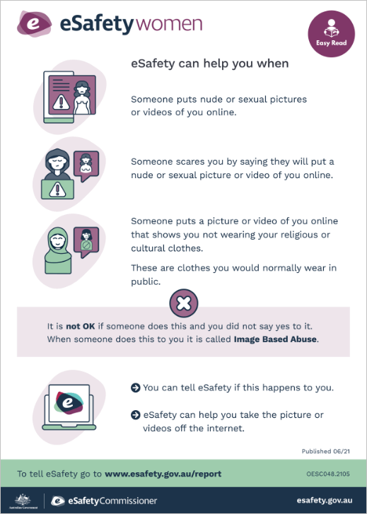 Resources for disability workers eSafety Commissioner